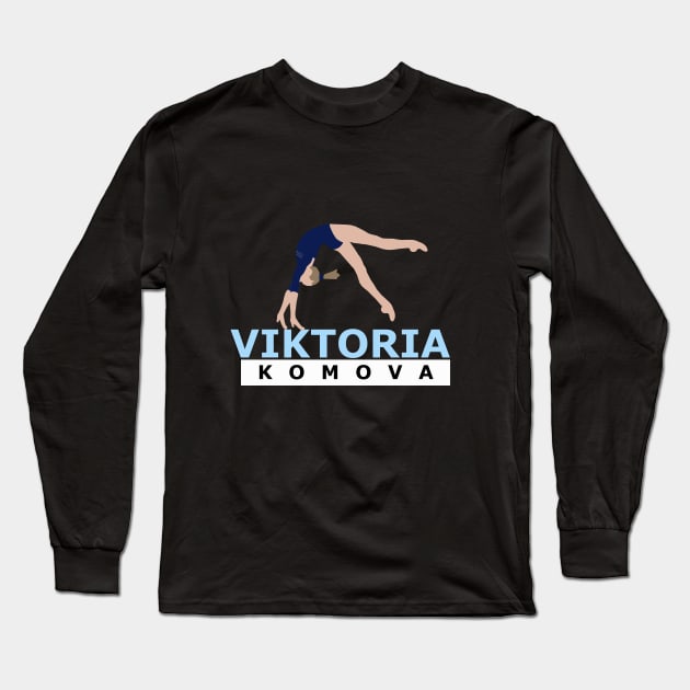 Viktoria Komova Long Sleeve T-Shirt by GymFan